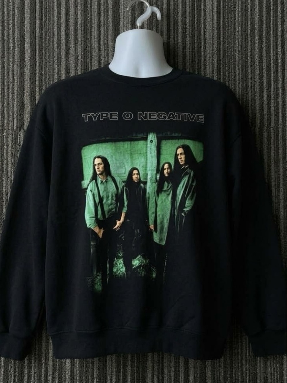 Type O Negative Band Crewneck Graphic Sweatshirt Gildan Heavy Cotton Long Sleeve